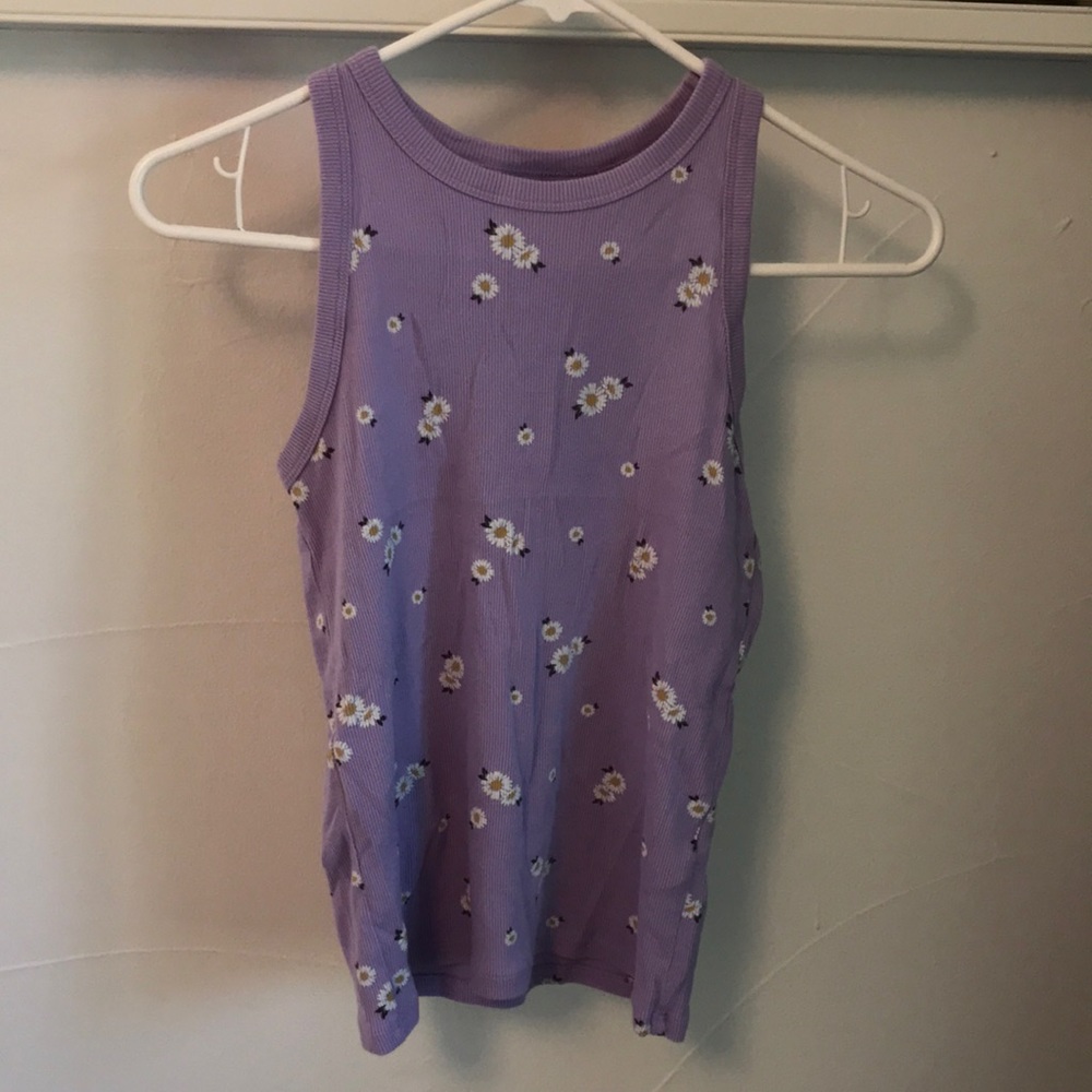 Abercrombie Kids Floral Racerback Tank